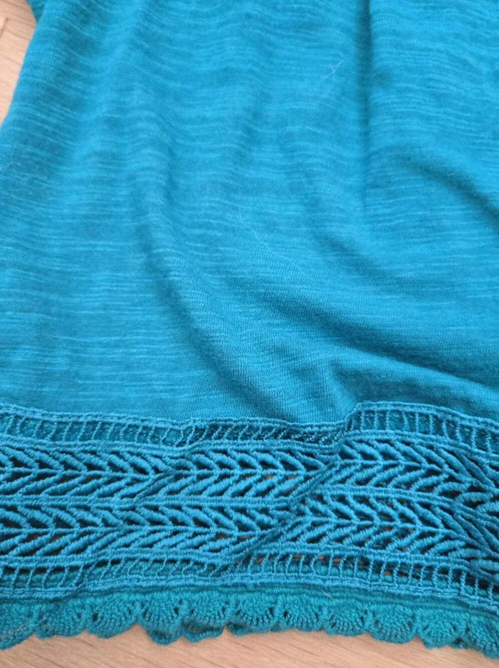 Old Navy Crochet Trim Girls Top